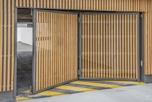 2 Porte pliante TWIN habillage bois (2)